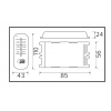 HOROZ Controller-3 3 Çıkışlı 3x1000w Avize ve Aydınlatma Kumandası 3Lü Wireless Kontrol 220 Volt IP20 (Üçlü Kumanda 30-60 Metre Algılama)