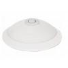 HOROZ E-27x2 BEYAZ Duylu Sensörlü Tavan Glop IP20 220 Volt (360 Derece Plastik Kasa 2 Adet Ampul Takılır)