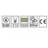 HOROZ ELITE-8 İnce Duy E-14 8w Top Led Ampul BEYAZ 6400k 220v 8 Watt 800lm