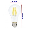 HOROZ Filament Globe-15 GÜNIŞIĞI 15w Rustik Led Ampul E-27 2700k 15 Watt 220 Volt