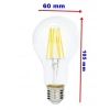HOROZ Filament Globe-8 GÜNIŞIĞI 8w Rustik Led Ampul E-27 6400k 8 Watt 220 Volt