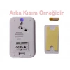 HOROZ Fuji-D BEYAZ Uzaktan Kumandalı Melodili Pilli Kapı Zili 4.5v Dc IP-20 (3xAA Pil Açık Alan 100Mt)