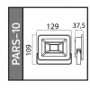 HOROZ PARS-10 10w BEYAZ Led Projektör SMD 6400k IP65