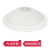 HOROZ PLASTİK TAVAN SENSÖRLÜ ARM. OPAL CAM BEYAZ