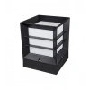 HOROZ PRİZMA-2 SİYAH BAHÇE AYDINLATMASI 40W