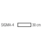 HOROZ Sigma-4 30cm BEYAZ 4w T5 Led Bant Armatür Anahtarlı 6400K IP20
