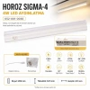 HOROZ Sigma-4 30cm GÜNIŞIĞI 4w T5 Led Bant Armatür Anahtarlı 2700k IP20