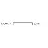 HOROZ Sigma 60 CM 7W T5 Led Bant Armatür Anahtarlı 2700K GÜNIŞIĞI