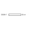 HOROZ Sigma-7 60cm BEYAZ 7w T5 Led Bant Armatür Anahtarlı 6400k IP20