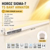 HOROZ Sigma-7 60cm GÜNIŞIĞI 7w T5 Led Bant Armatür Anahtarlı 2700k IP20