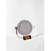 HOROZ Slim-6 6w BEYAZ Yuvarlak Led Panel Spot Beyaz Kasa 6400k Sıva Altı S.A. 220v IP20