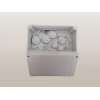 IŞILDAR 110x180x70 Termoplastik 10 Çıkışlı Buat Beyaz (ABS Vidalı Sıva Üstü Plastik Contalı Kapak)