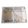 IŞILDAR 180x270x100 Termoplastik 12 Çıkışlı Buat Beyaz IP65 (ABS Vidalı Contalı Kapak)