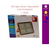 K2 200W Taşınabilir Solar Şarjlı Led Projektör 3000K-4000K-6400K Fonksiyonlu