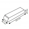 K2 24V 10A Adaptör Metal Kasa 240W IP20