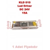 K2 24V 15A Adaptör Metal Kasa 360W IP20