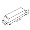 K2 24V 5A Adaptör Metal Kasa 120W IP20