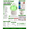 K2 7w YEŞİL Gu10 Duylu Lensli Çanak Led Spot Ampul 630lm 7 Watt 220 Volt (Starter Duylu)