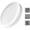 LED 16w Glop Armatür Beyaz Işık BEYAZ Plastik Kasa 6500k Sıva Üstü IP20
