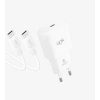 LİNKTECH 20w TYPE-C 1mt Kablolu Şarj Aleti Beyaz 3.0
