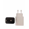 LİNKtech 25W USB + TYPE-C Çıkışlı Süper Turbo Hızlı Şarj Aleti (Yalnızca Adaptör Kablo Hariç Cep Telefon Şarj Aleti)