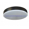 LUSTER 18W S.Ü. DOLUNAY LED ARMATÜR SİYAH KASA 6500K