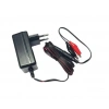 MERVESAN 6v / 12v 1A Akü Şarj Adaptörü 5.5x2.5mm Jaklı + Maşa Kıskaçlı (6 Volt 12 Volt 1 Amper 1000mA)