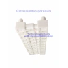 MUTLUSAN 2.5-4mm 12li Geçmeli Plastik Sıra Klemens Beyaz 850?C Alev Yaymayan H.F.