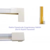 MUTLUSAN 25x16 Kablo Kanalı DIŞ Köşe Plastik Beyaz