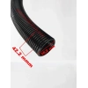 MUTLUSAN 36mm Polyamid Spiral Boru Plastik SİYAH (UV Dayanımlı)