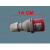 MUTLUSAN 5X16A DÜZ FİŞ CEE NORM (3P+N+E) MUT-101