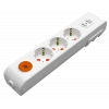 MUTLUSAN Rİ-TECH ÜÇLÜ USB TOPRAKLI GRUP PRİZ KLEMENSLİ ANAHTARLI