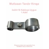 MUTLUSAN Tandır Kroşe No:5 Antigron Çelik Tel Kroşesi (3x25+16)