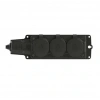 NEAD 1x16A Seyyar Üçlü Kauçuk Grup Priz Kapaklı 220v IP54