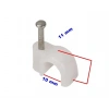 No:5 (10lu pk.) Beton Çivili Kablo Tutturma Kroşe (10 Lu Paket)