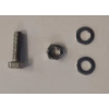 PASLANMAZ METRİK 6 KROM 25MM CİVATA+SOMUN+PUL