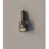 PASLANMAZ METRİK 6 KROM 25MM CİVATA+SOMUN+PUL