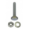 PASLANMAZ METRİK 6 KROM 25MM CİVATA+SOMUN+PUL