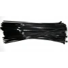 PEMSAN Klips Kablo Bağı 4.8x350 SİYAH (100lü Paket) Kablo Cırdı