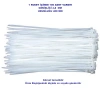 PEMSAN Klips Kablo Bağı 4.8x400 BEYAZ (100lü Paket) Kablo Cırdı