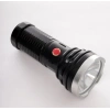 POWERDEX 25W Şarjlı Ledli Profesyonel El Feneri 3.200Lm 3,7vX4 Adet Pil