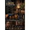 POWERDEX Gaz Lambası Modelli Radyolu Şarjlı Lüküs Dekoratif Lamba 10w Amber Işık