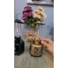 POWERDEX Gaz Lambası Modelli Radyolu Şarjlı Lüküs Dekoratif Lamba 10w Amber Işık