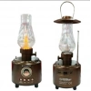 POWERDEX Gaz Lambası Modelli Radyolu Şarjlı Lüküs Dekoratif Lamba 10w Amber Işık