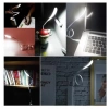 POWERMASTER Ledli Esnek USB Lamba  Beyaz 6400k Klavye Aydınlatma ve Kitap Okuma lambası