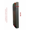 SCHUAR Süper Slim 12v 16.7A Şerit Led Trafosu 200w IP20  (Epox Dolgu Elektronik Devre 12 Volt 16.7 Amper 15mt ye Kadar Kullanım İçin Uygundur)
