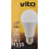 VİTO 15W LED AMPUL GÜNIŞIĞI E-27 2700K