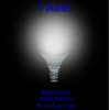 VİTO 6,5W TOP LED AMPUL BEYAZ E-14 6400K