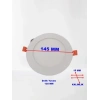 VİTO LENA SIVA A. 9W LED PANEL SPOT GÜNIŞIĞI 4000K (ILIK BEYAZ)
