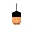 VİTO RAİNA ART BÜYÜK SİYAH AMBER E-27 CAM TEKLİ AVİZE